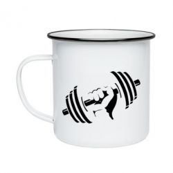 Кружка эмалированная Girya - PrintSalon