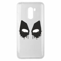 Чехол для Xiaomi Pocophone F1 Глаза Deadpool - PrintSalon