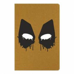 Блокнот с принто Глаза Deadpool - PrintSalon