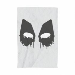 Полотенце с принтом Глаза Deadpool - PrintSalon