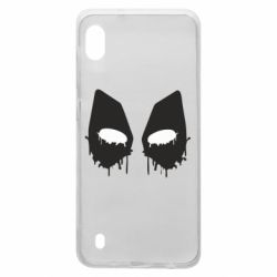 Чехол для Samsung A10 Глаза Deadpool - PrintSalon