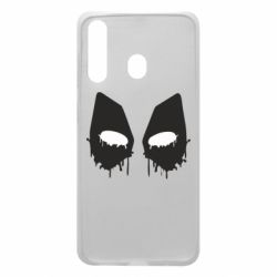 Чехол для Samsung A60 Глаза Deadpool - PrintSalon