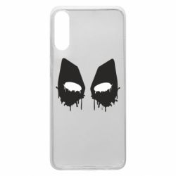 Чехол для Samsung A70 Глаза Deadpool - PrintSalon