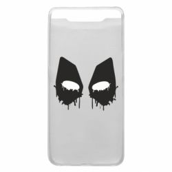 Чехол для Samsung A80 Глаза Deadpool - PrintSalon