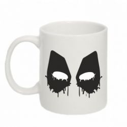 Чашка 320ml Глаза Deadpool-PrintSalon Чашка 320ml Глаза Deadpool