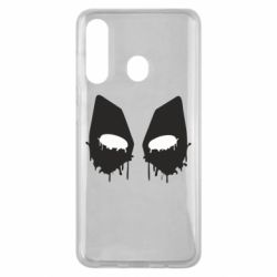 Чехол для Samsung M40 Глаза Deadpool - PrintSalon