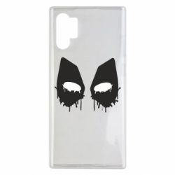 Чехол для Samsung Note 10 Plus Глаза Deadpool - PrintSalon