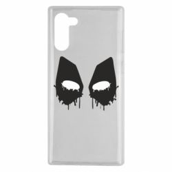 Чехол для Samsung Note 10 Глаза Deadpool - PrintSalon