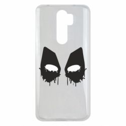 Чехол для Xiaomi Redmi Note 8 Pro Глаза Deadpool - PrintSalon
