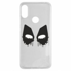 Чехол для Xiaomi Redmi Note 7 Глаза Deadpool - PrintSalon