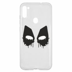 Чехол для Samsung A11/M11 Глаза Deadpool - PrintSalon