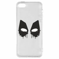 Чехол для iPhone5/5S/SE Глаза Deadpool - PrintSalon