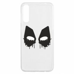 Чехол для Samsung A50 Глаза Deadpool - PrintSalon