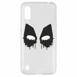 Чехол для Samsung A01/M01 Глаза Deadpool - PrintSalon
