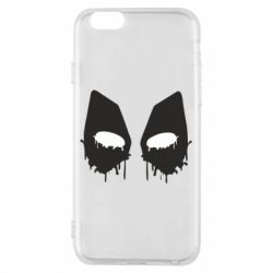 Чехол для iPhone 6/6S Глаза Deadpool - PrintSalon