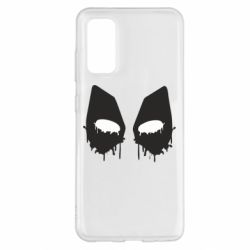 Чехол для Samsung S20 Глаза Deadpool - PrintSalon