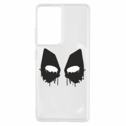 Чехол для Samsung S21 Ultra Глаза Deadpool - PrintSalon
