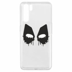 Чехол для Oppo A91/Reno3 Глаза Deadpool - PrintSalon