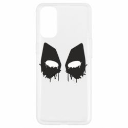 Чехол для Oppo Reno 4 Глаза Deadpool - PrintSalon