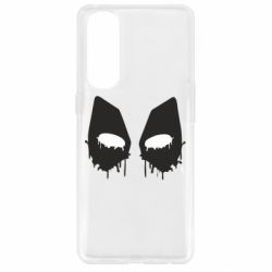 Чехол для Oppo Reno 4 Pro Глаза Deadpool - PrintSalon