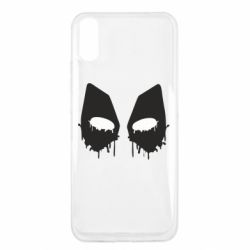 Чехол для Xiaomi Redmi 9a Глаза Deadpool - PrintSalon