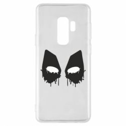 Чехол для Samsung S9+ Глаза Deadpool - PrintSalon