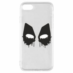 Чехол для iPhone SE 2022 Глаза Deadpool - PrintSalon