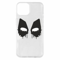 Чехол для iPhone 14 Глаза Deadpool - PrintSalon