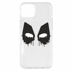 Чехол для iPhone 14 Plus Глаза Deadpool - PrintSalon