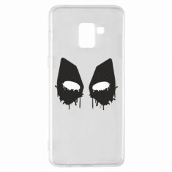 Чехол для Samsung A8+ 2018 Глаза Deadpool - PrintSalon