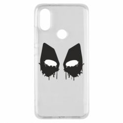 Чехол для Xiaomi Mi A2 Глаза Deadpool - PrintSalon