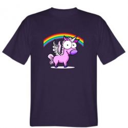 Мужская футболка Stedman Глазастый единорог - PrintSalon