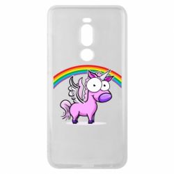 Чехол для Meizu Note 8 Глазастый единорог - PrintSalon