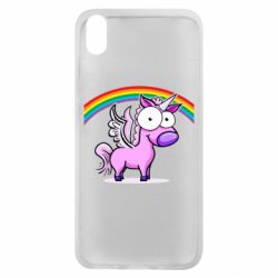 Чехол для Xiaomi Redmi 7A Глазастый единорог - PrintSalon