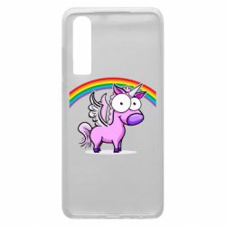 Чехол для Huawei P30 Глазастый единорог - PrintSalon
