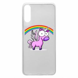 Чехол для Samsung A70 Глазастый единорог - PrintSalon