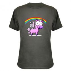 Камуфляжна футболка Окатий єдиноріг