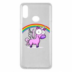 Чехол для Samsung A10s Глазастый единорог