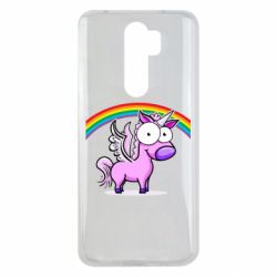Чехол для Xiaomi Redmi Note 8 Pro Глазастый единорог - PrintSalon
