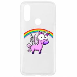 Чехол для Oppo A31 Глазастый единорог - PrintSalon