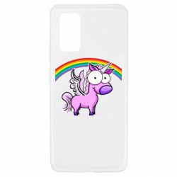 Чехол для Samsung A32 4G Глазастый единорог - PrintSalon