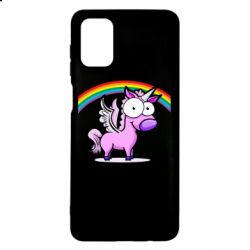 Чохол для Samsung M51 Окатий єдиноріг-PrintSalon Чохол для Samsung M51 Окатий єдиноріг