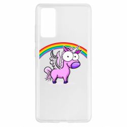 Чехол для Samsung S20 FE Глазастый единорог - PrintSalon