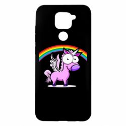 Чехол для Xiaomi Redmi Note 9/Redmi 10X Глазастый единорог - PrintSalon