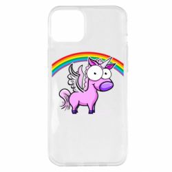 Чехол для iPhone 14 Plus Глазастый единорог - PrintSalon