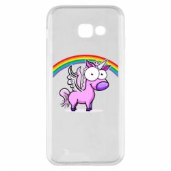 Чехол для Samsung A5 2017 Глазастый единорог - PrintSalon