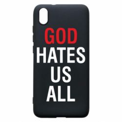Чехол для Xiaomi Redmi 7A God Hates Us All - PrintSalon