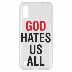 Чохол для Samsung A01 / M01 God Hates Us All-PrintSalon Чохол для Samsung A01 / M01 God Hates Us All