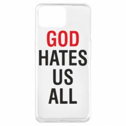 Чехол для Oppo A73 God Hates Us All - PrintSalon