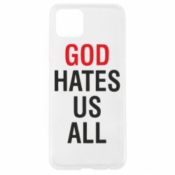 Чехол для Oppo A92s God Hates Us All - PrintSalon